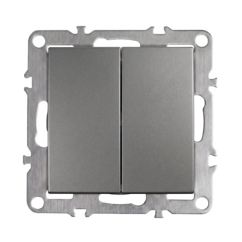 Toolight Double Switch Oste Jnh007-w Grey