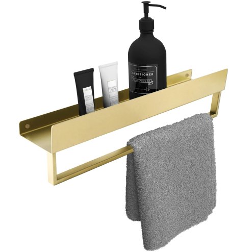 Bathroom Shelf Sf01 45Cm Brushed Gold