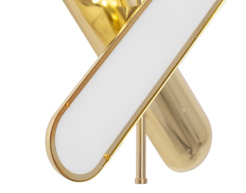 Pendant LED Lamp TOOLIGHT APP832-CP Gold 2-light points 24W 9,2x43,5x70cm