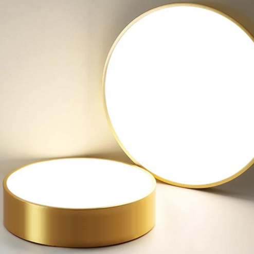 Ceiling Lamp Chandelier TOOLIGHT APP872-C Classic Gold 30cm Round 3-light points E27 30x8Cm