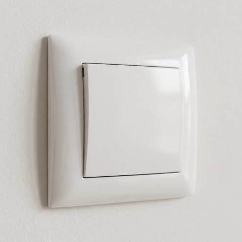 Toolight Single Socket Frame Oste Jnh013-1f White