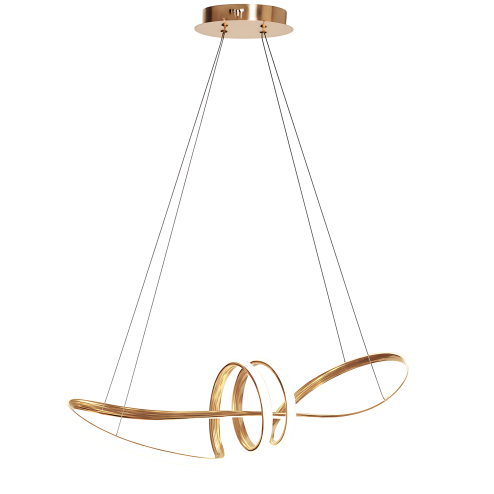 LED PENDANT LAMP TOOLIGHT LHJ036-CP 1,5 GOLD