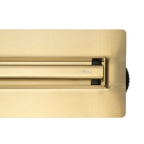 Linear drainage REA Neox Slim pro Brush Gold 100