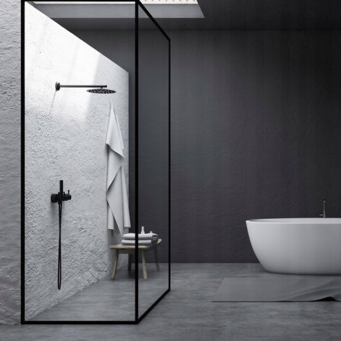 Bathroom Hook REA 322230C Black