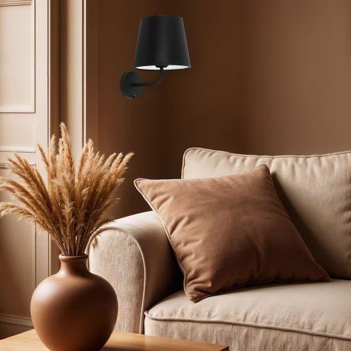 WALL LAMP TOOLIGHT APP1612-1W BLACK