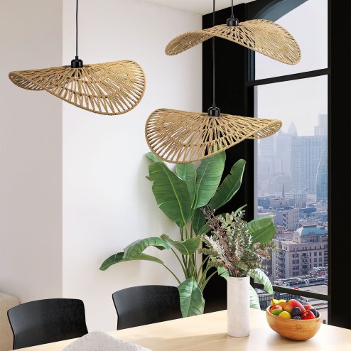 CEILING LAMP CHANDELIER TOOLIGHT BOHO APP1738-1CP 80CM