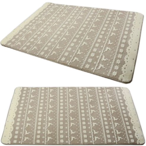 PLUSH CARPET CLOVER BERGEN BEIGE 1.40*2.00