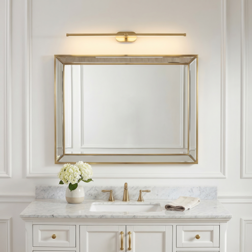 WALL LAMP REA APP1894-1W 80 CM BRUSH GOLD