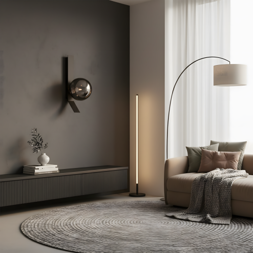 WALL LAMP TOOLIGHT APP1757-1W BLACK