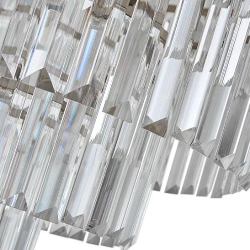 Ceiling Lamp Chandelier TOOLIGHT APP780-7C Cristal Round 7-light points E14 40x40x23,5Cm