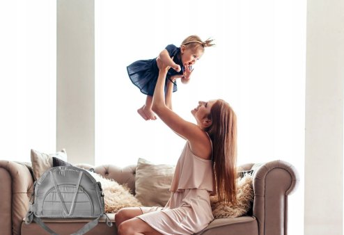 Baby Stroller Bag with rope Organizer FLAMING