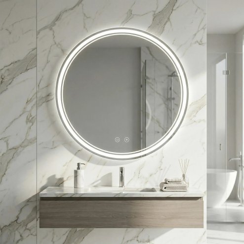 Mirror Rea Soft 100 Led Transparent