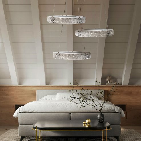 CEILING LAMP CHANDELIER TOOLIGHT LED MS001-CP ROSE GOLD