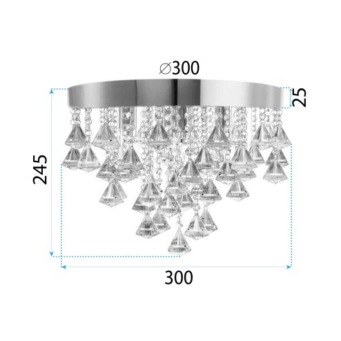 LAMP APP1655-3CP GOLD
