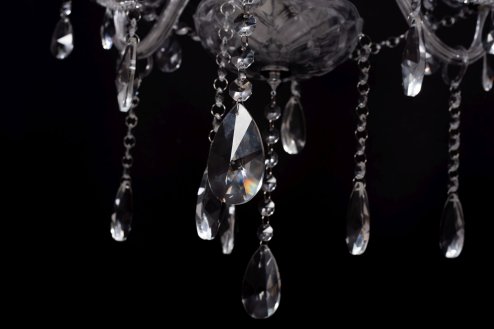 Chandelier Toolight 300752 Crystal Chrome 3-light points E14 60x60x58cm