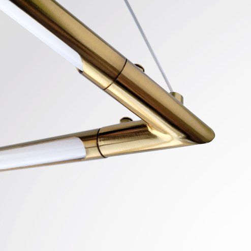 CEILING LAMP CHANDELIER TOOLIGHT APP1776-CP BRUSH GOLD LED