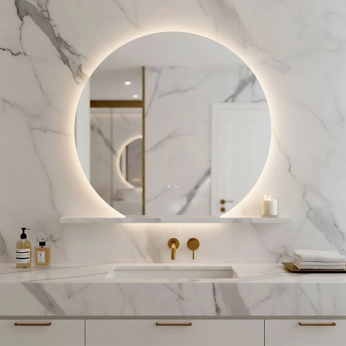 MIRROR REA FABIO 80 LED