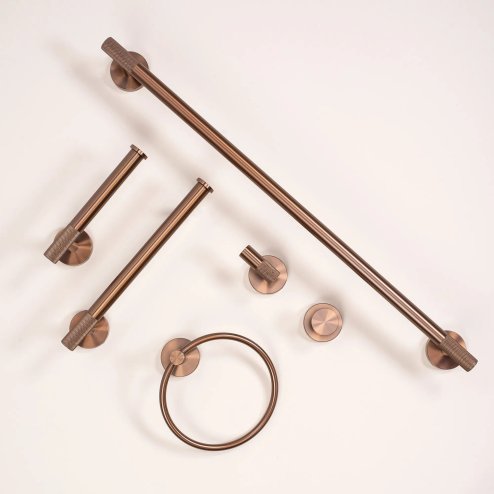 BATHROOM HANGER REA 6606A MODERN BRUSH COPPER