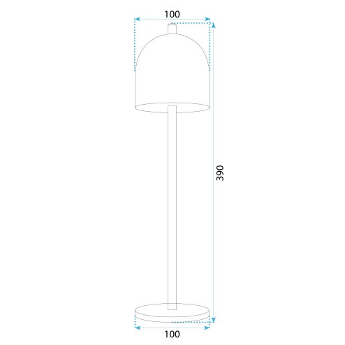 Bedside lamp APP1358-T black