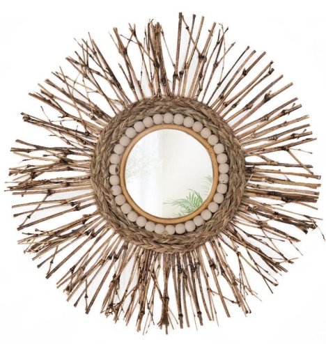 Boho Wall Mirror REA 322091 45cm