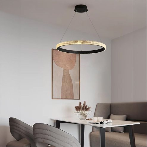 CEILING LAMP CHANDELIER TOOLIGHT LED APP1512-CP BLACK