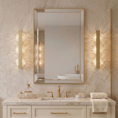 WALL LAMP REA G149-3W GOLD GOLD