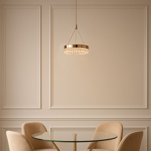 LED PENDANT LAMP TOOLIGHT LHJ097-CP 30 GOLD