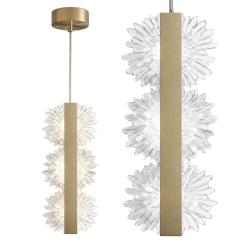 CEILING LAMP CHANDELIER REA G150-3CP GOLD BRUSH GOLD
