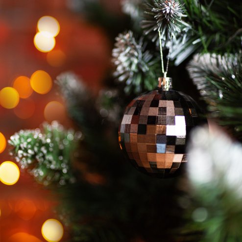 Christmas balls 311433C Silver