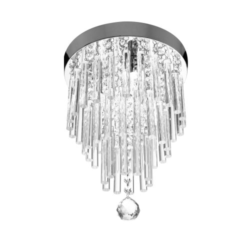 Ceiling Lamp Chandelier TOOLIGHT APP787-3C Cristal Round 3-light points G9 25x25x35Cm