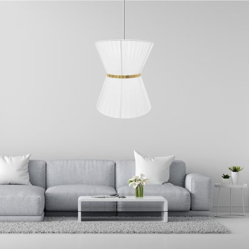CEILING LAMP CHANDELIER TOOLIGHT APP1504-1CP WHITE