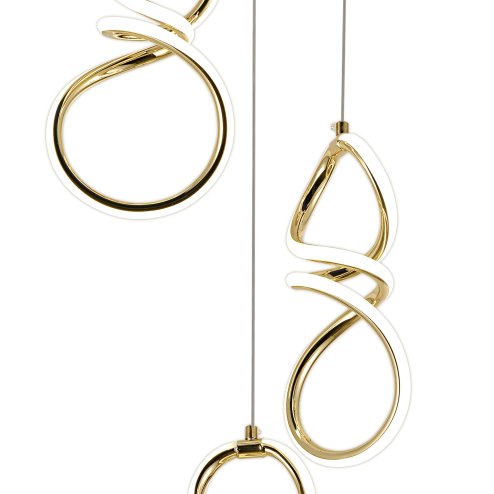 CEILING LAMP CHANDELIER TOOLIGHT G073-3CPR GOLD