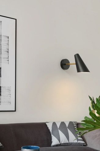 Wall Light Toolight APP1141-1W E27 black