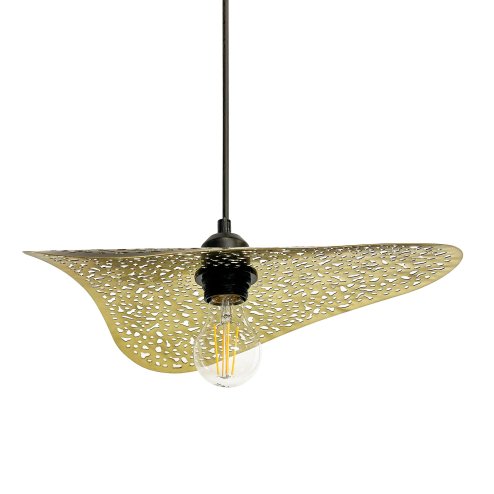 Pendant Lamp TOOLIGHT APP1467-1CP Black/OR E27