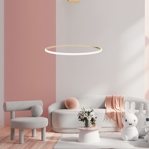 PENDANT LAMP TOOLIGHT LHJ001-CP 40 CM GOLD 30 GOLD