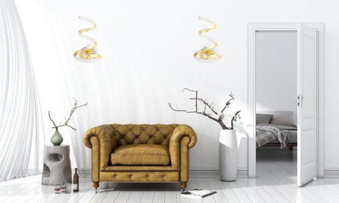 Wall LED Light Toolight APP830-W 18W gold