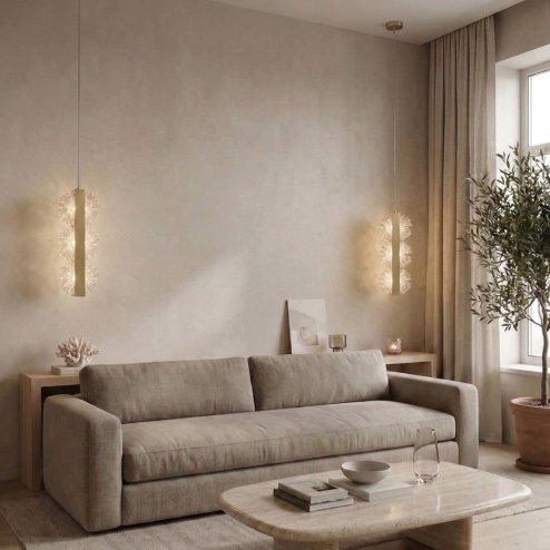CEILING LAMP CHANDELIER REA G150-3CP GOLD BRUSH GOLD