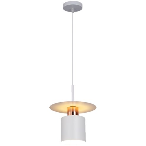 Pendant Lamp TOOLIGHT APP1146 Metal White - Gold Pink E27 1-light point