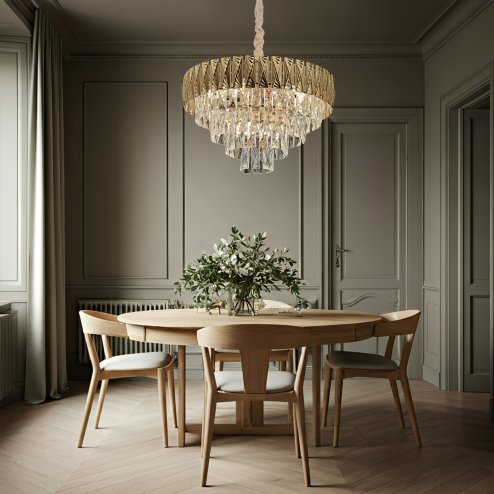 CEILING LAMP CHANDELIER TOOLIGHT G060-CP 60CM GOLD