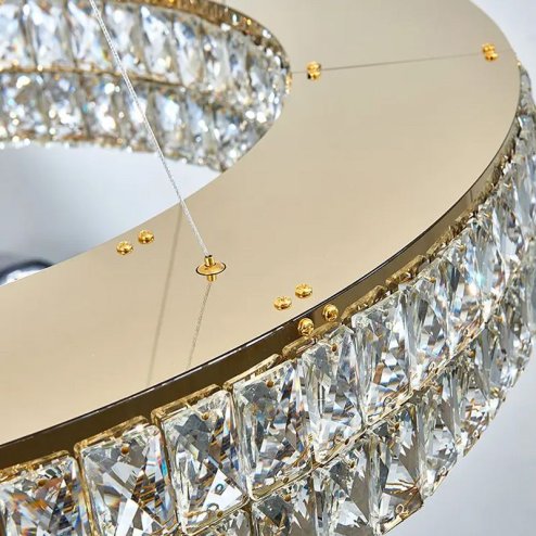 CEILING LAMP CHANDELIER TOOLIGHT LED APP1569-CP 80CM GOLD