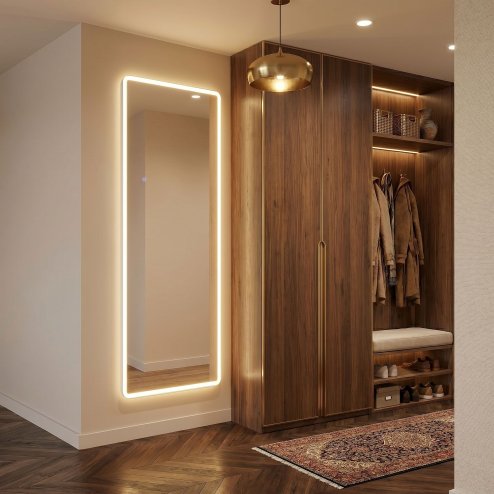 Mirror Rea Classico White