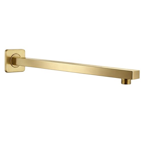 Rea Square Shower Arm Js-9022bg 40cm Brush Gold