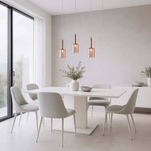 CEILING LAMP CHANDELIER TOOLIGHT APP1699-1CP B BROWN