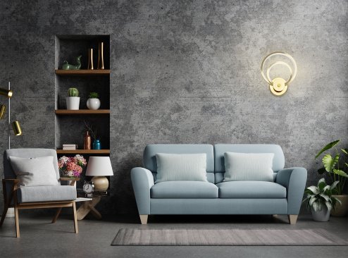 Wall LED Light Toolight APP1043-W 15W gold