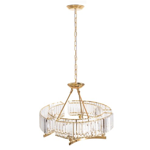 Pendant Lamp TOOLIGHT APP789-6C Cristal 6-light points E14 83x83x114cm