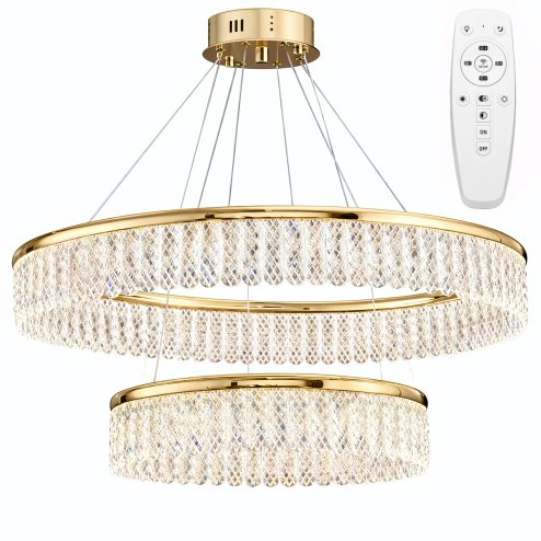 CEILING LAMP CHANDELIER TOOLIGHT APP1750-CP GOLD LED