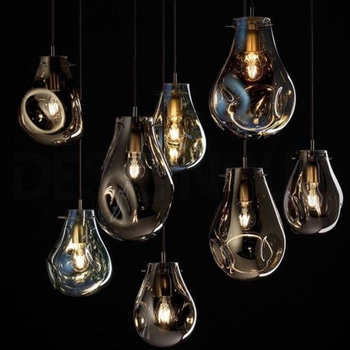 Lamp APP328-1CP GREY