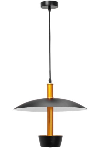 Pendant LED Lamp TOOLIGHT APP914-1CP Gold Black Round 1-light point 7W 35,5x30cm