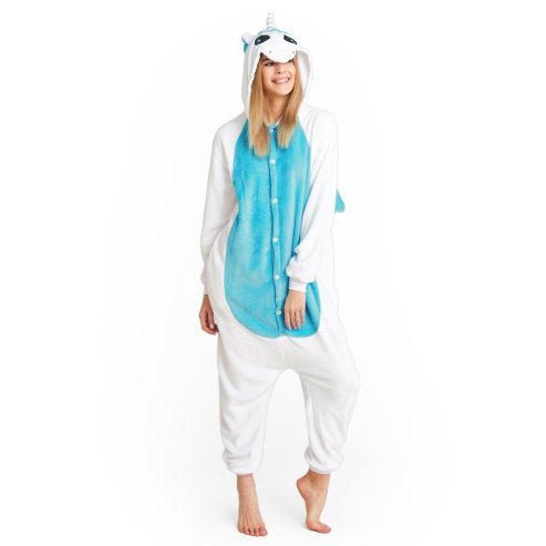 KIGURUMI SUIT TUTUMI UNICORN BLUE M