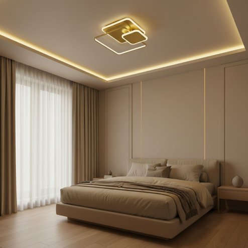 CEILING LAMP TOOLIGHT APP1713-C GOLD LED